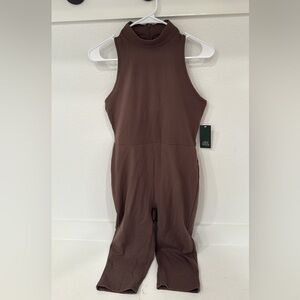 Butter Bliss Taupe Capri Jumpsuit
